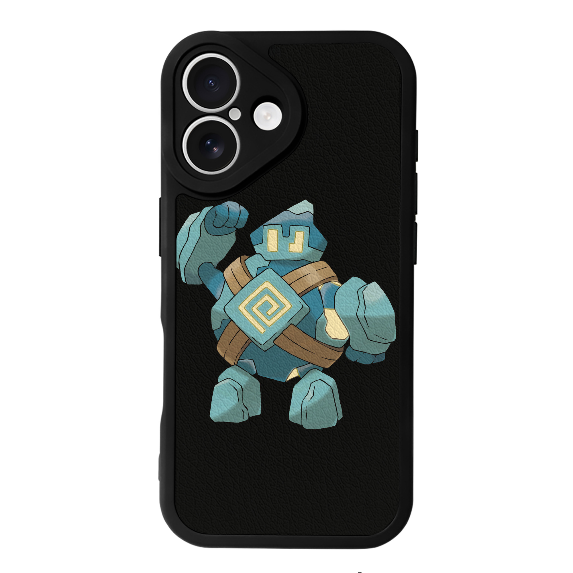 （画像用） ポケットモンスター Pokémon 【iPhone 16シリーズ対応】シリコンスマホケース（レザー調） 材質：シリコン